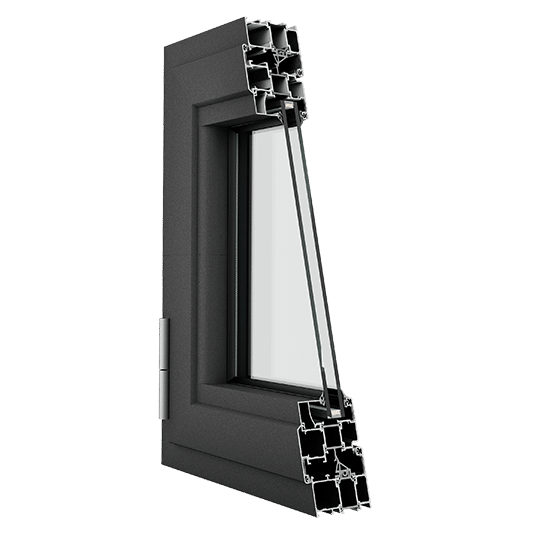 Алюминиевая оконно-дверная система AKFA THERMO BKT 70 — ТЁПЛАЯ СЕРИЯ