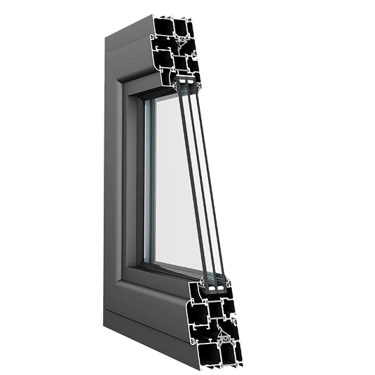 Алюминиевая оконно-дверная система AKFA THERMO 64 — ТЁПЛАЯ СЕРИЯ