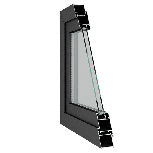 Алюминиевая оконно-дверная система AKFA Aldoks — холодная серия